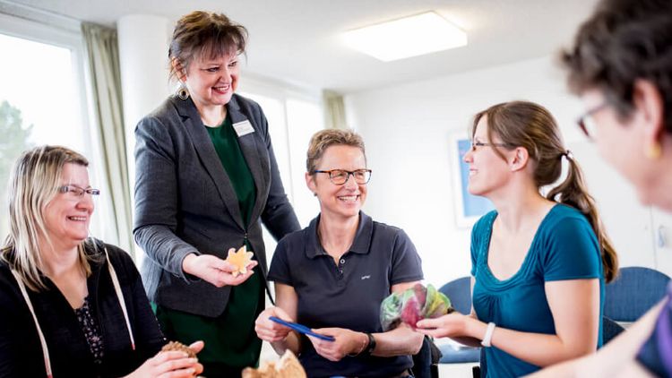 Während des Aufenthalts in der Akutpschosomatik