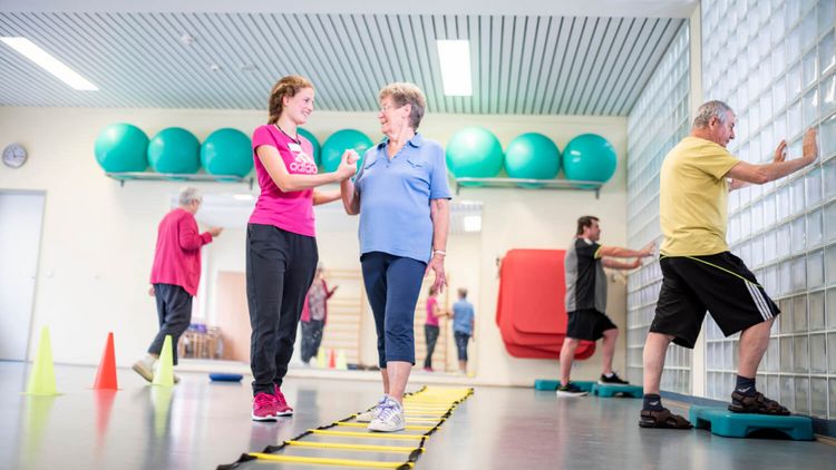 Reha bei Osteoporose 